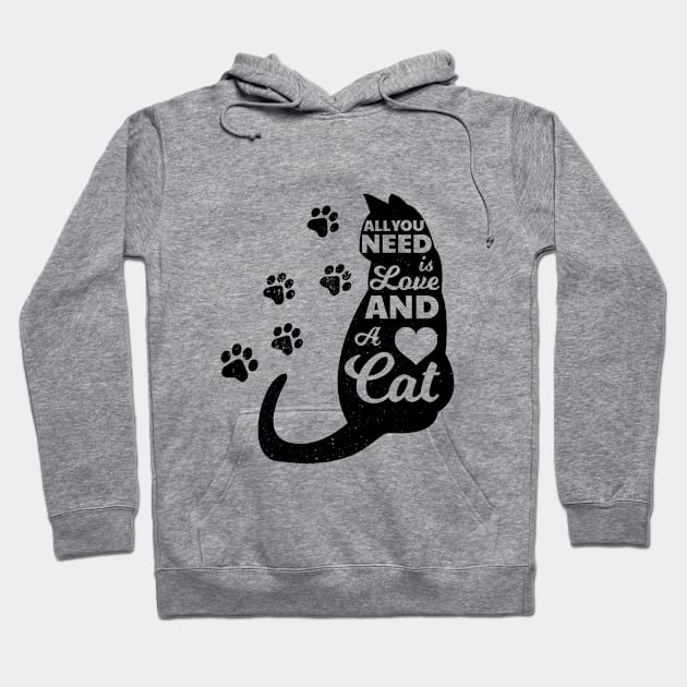 All You Need is Love.. And a Cat! Hoodie by scullinc